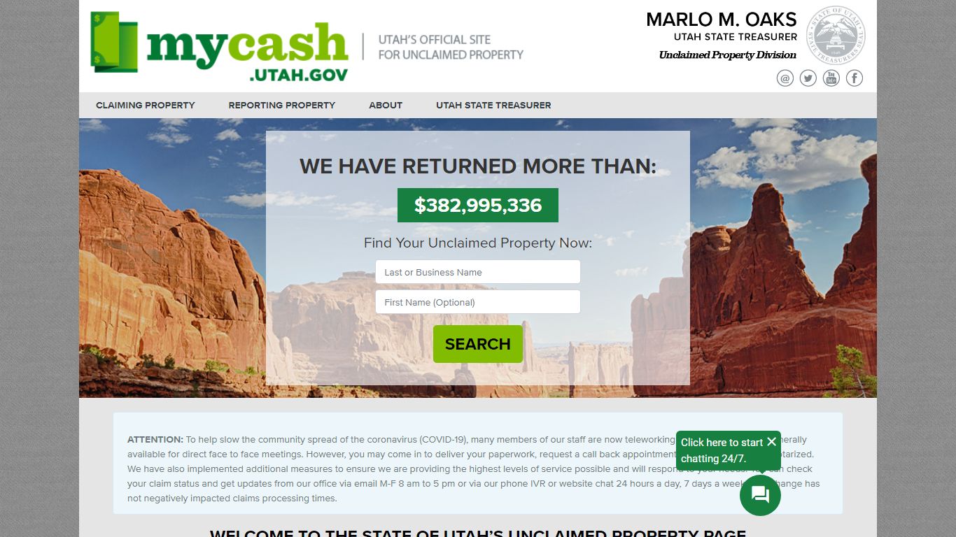 Utah Unclaimed Property – Official State Site
